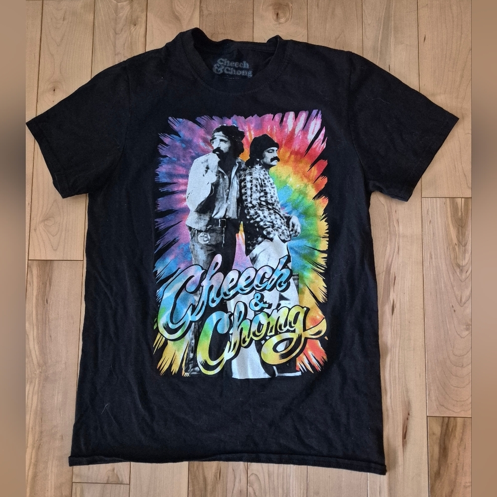 Cheech & Chong women's size small black t-shirt